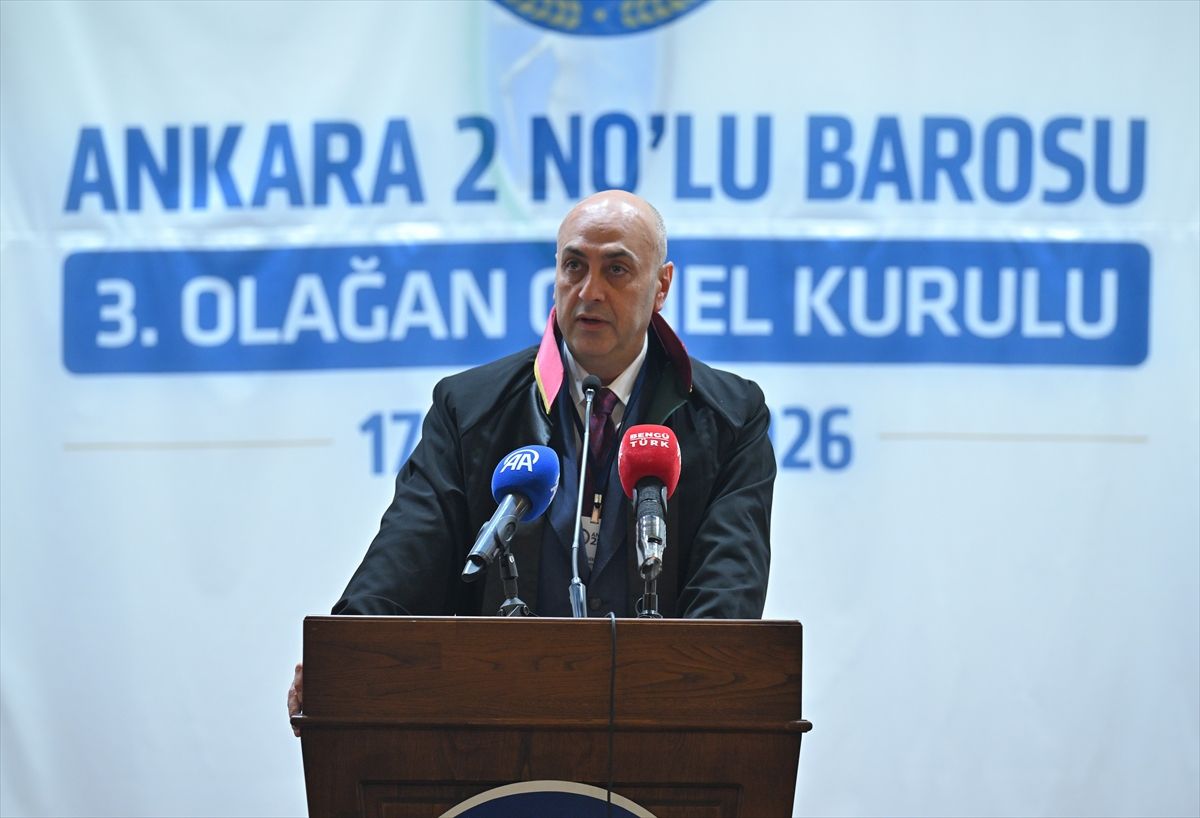 Ankara 2 No'lu Barosunun 3. Olağan Genel Kurulu başladı