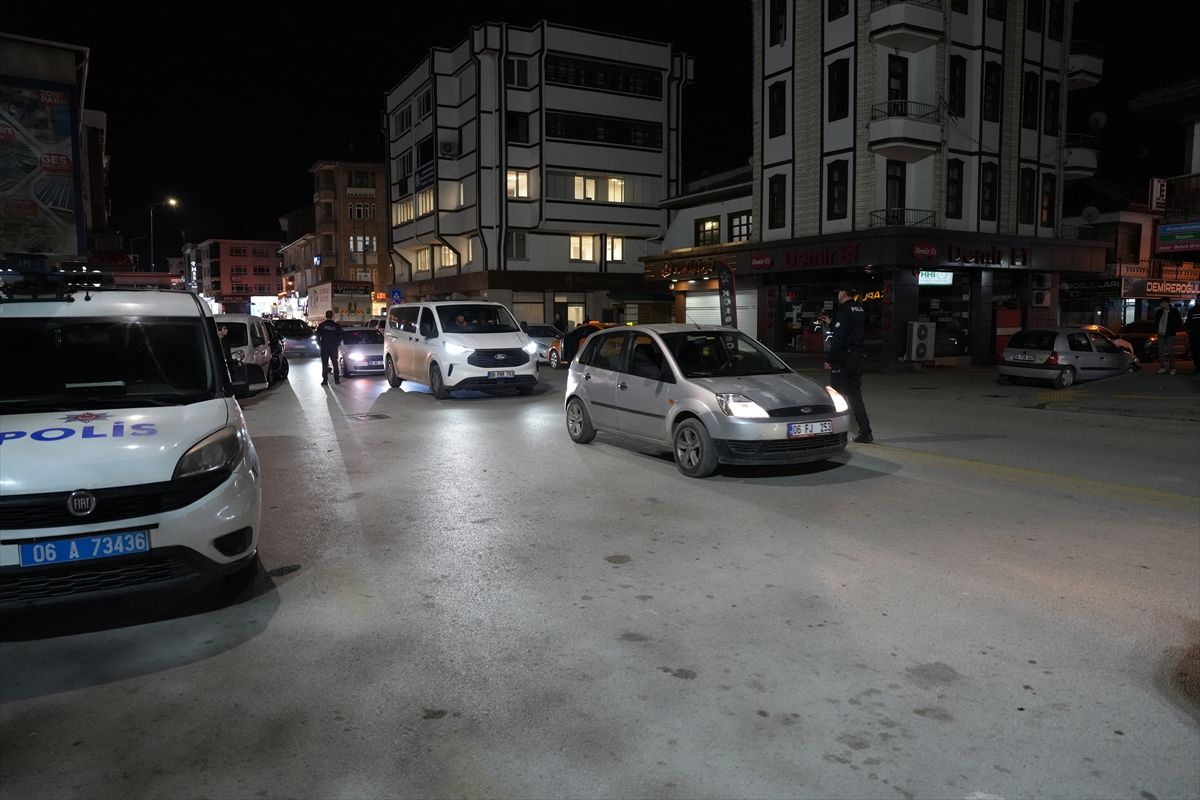 Çubuk’ta 40 Polisin Katılımıyla Asayiş Denetimi