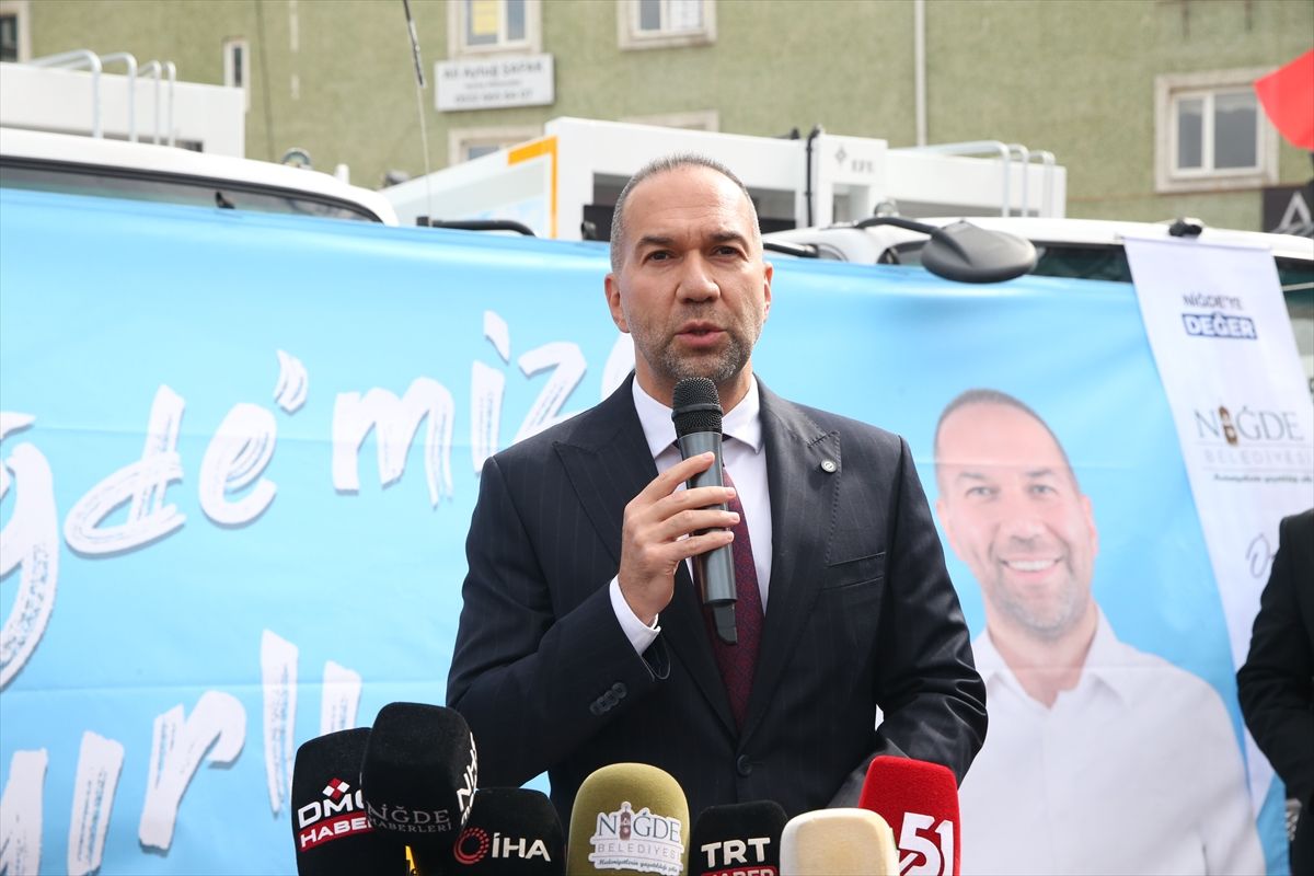Niğde Belediyesi 20 araçla hizmet filosunu yeniledi!