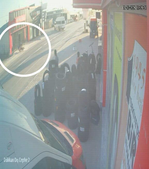 Aksaray'da minibüs ve motosiklet çarpıştı