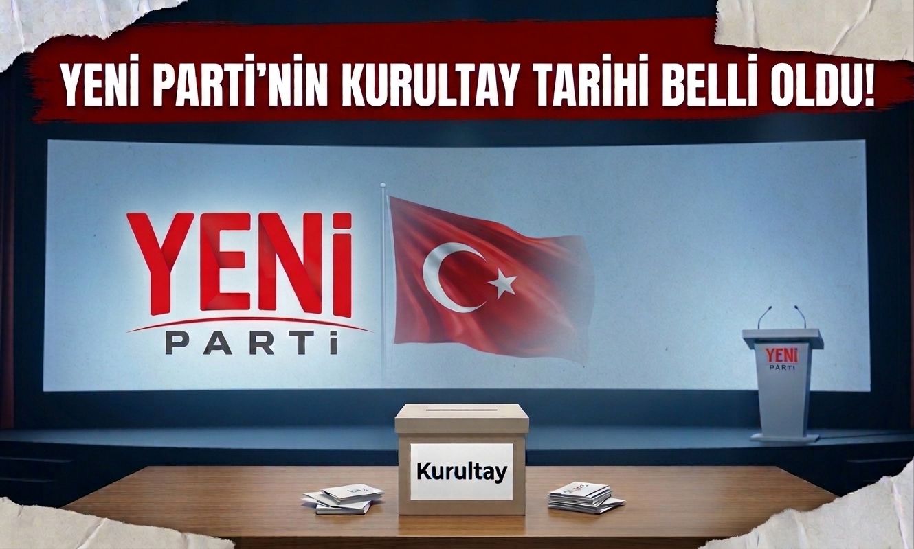 Yeni Parti'nin Kurultay Tarihi Kesinleşti!
