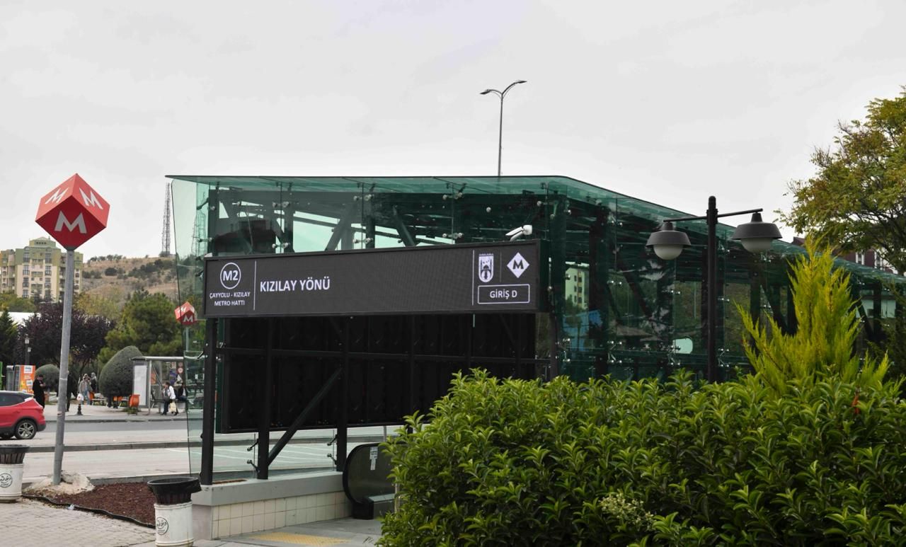 Ankara'da 19 Metro İstasyonu ve Alt Geçitte Yeni Dönem