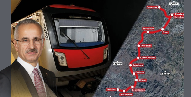 Ankara-Esenboğa Metrosunun Detayları Belli Oldu: Açılış Ne Zaman?