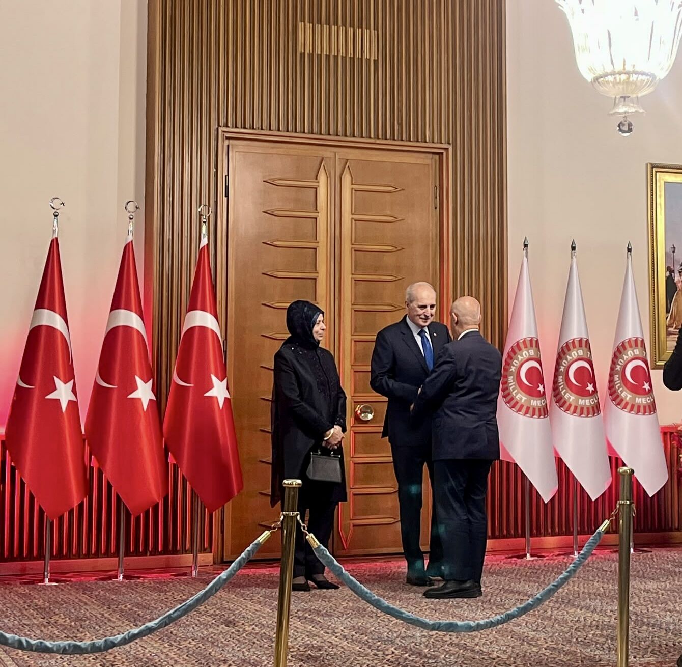 TBMM’de yeni yasama yılı resepsiyonu: Kimler katıldı?