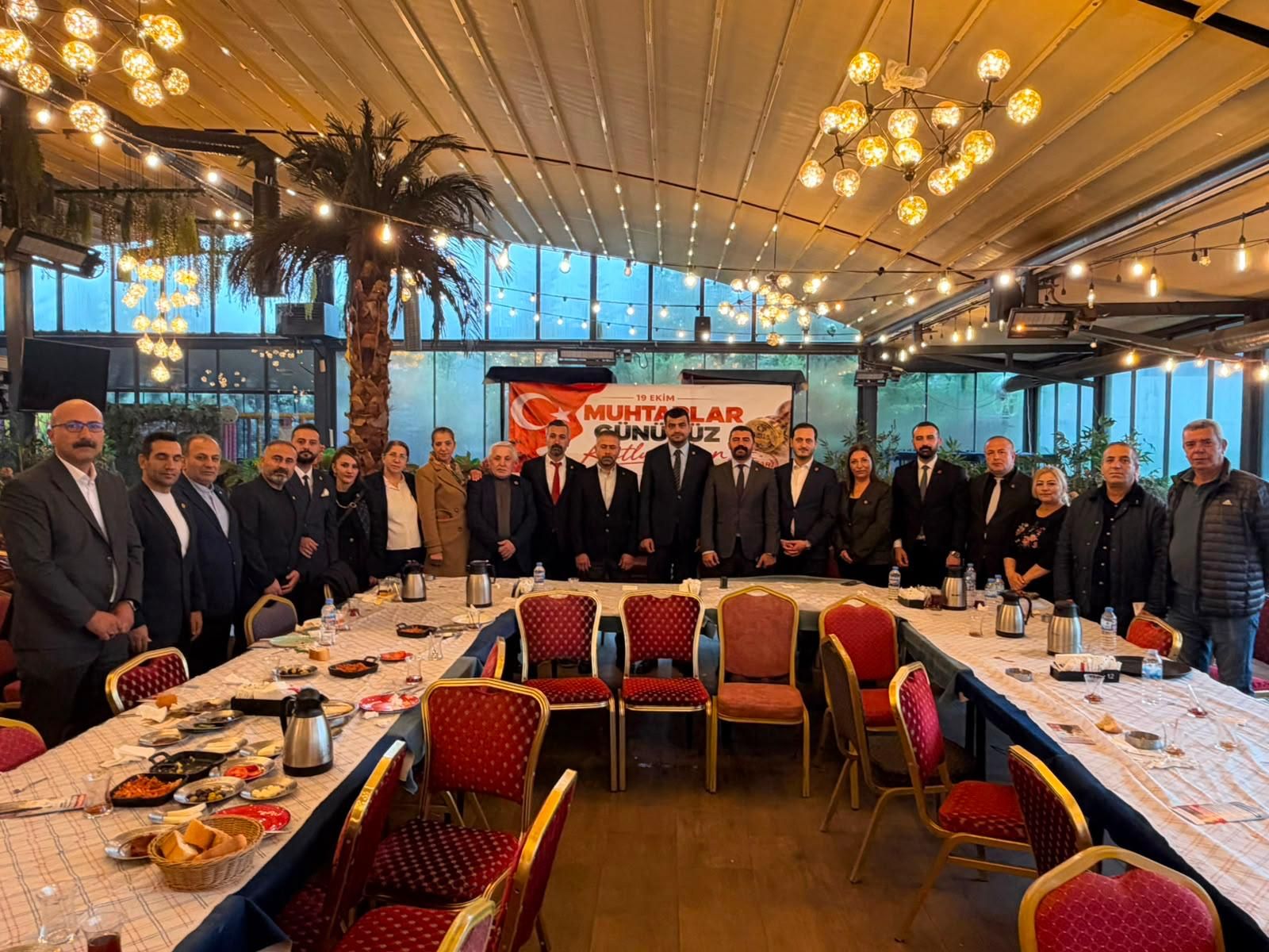 CHP Mamak İlçe Başkanlığı muhtarlarla kahvaltıda buluştu!