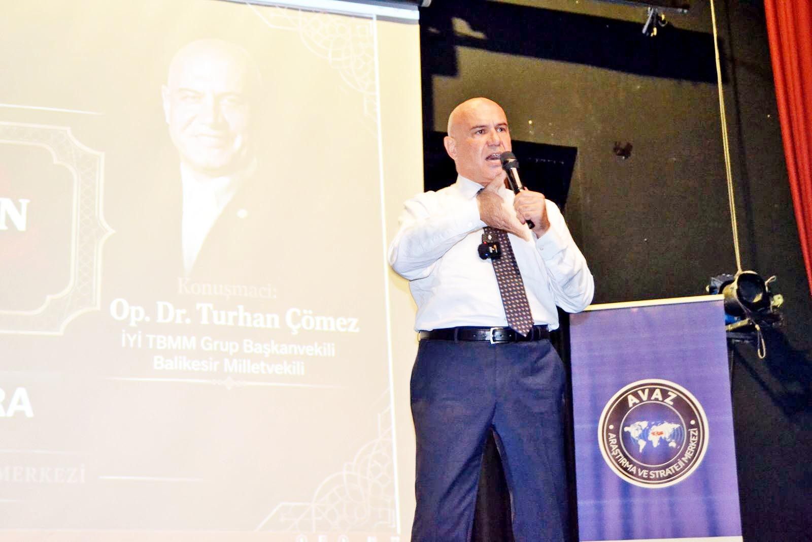 Çömez’den ekonomi, tarım ve gençlik uyarısı: üretmeden kalkınma olmaz